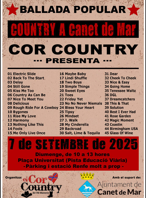 Ballada Popular Cor Country 2025